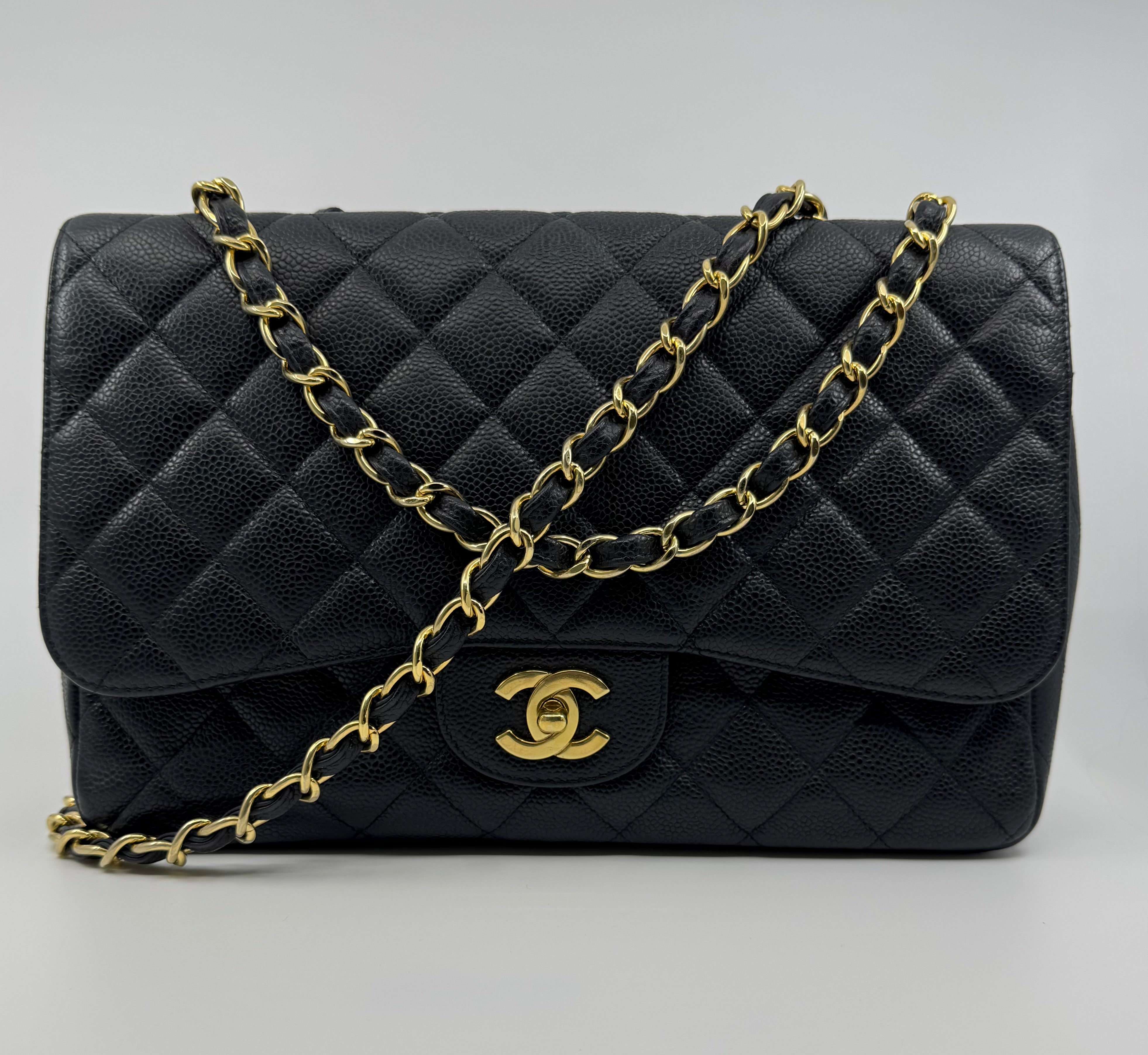 Chanel classic flap bag - Jumbo
