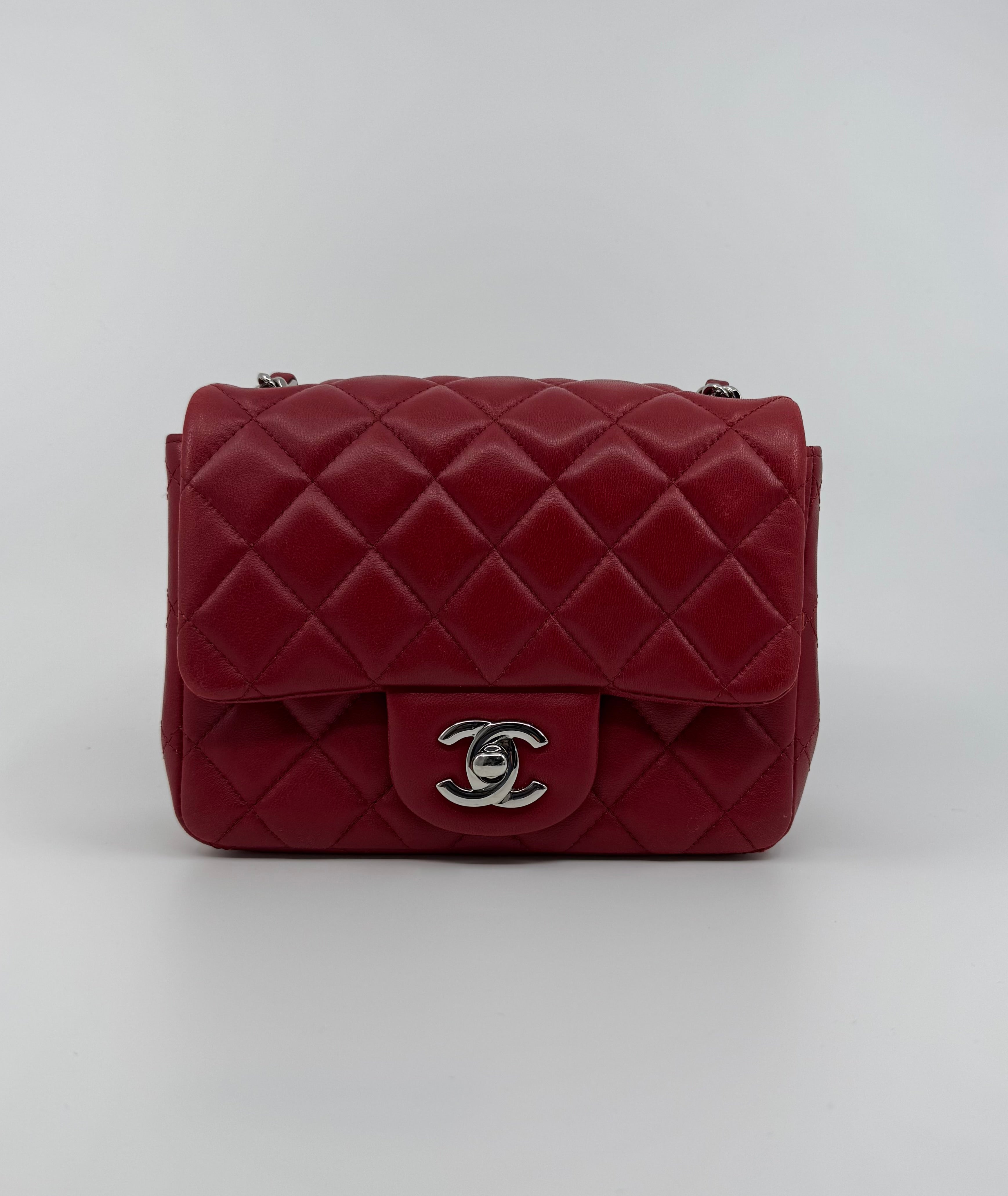 Chanel classic flap bag - mini square