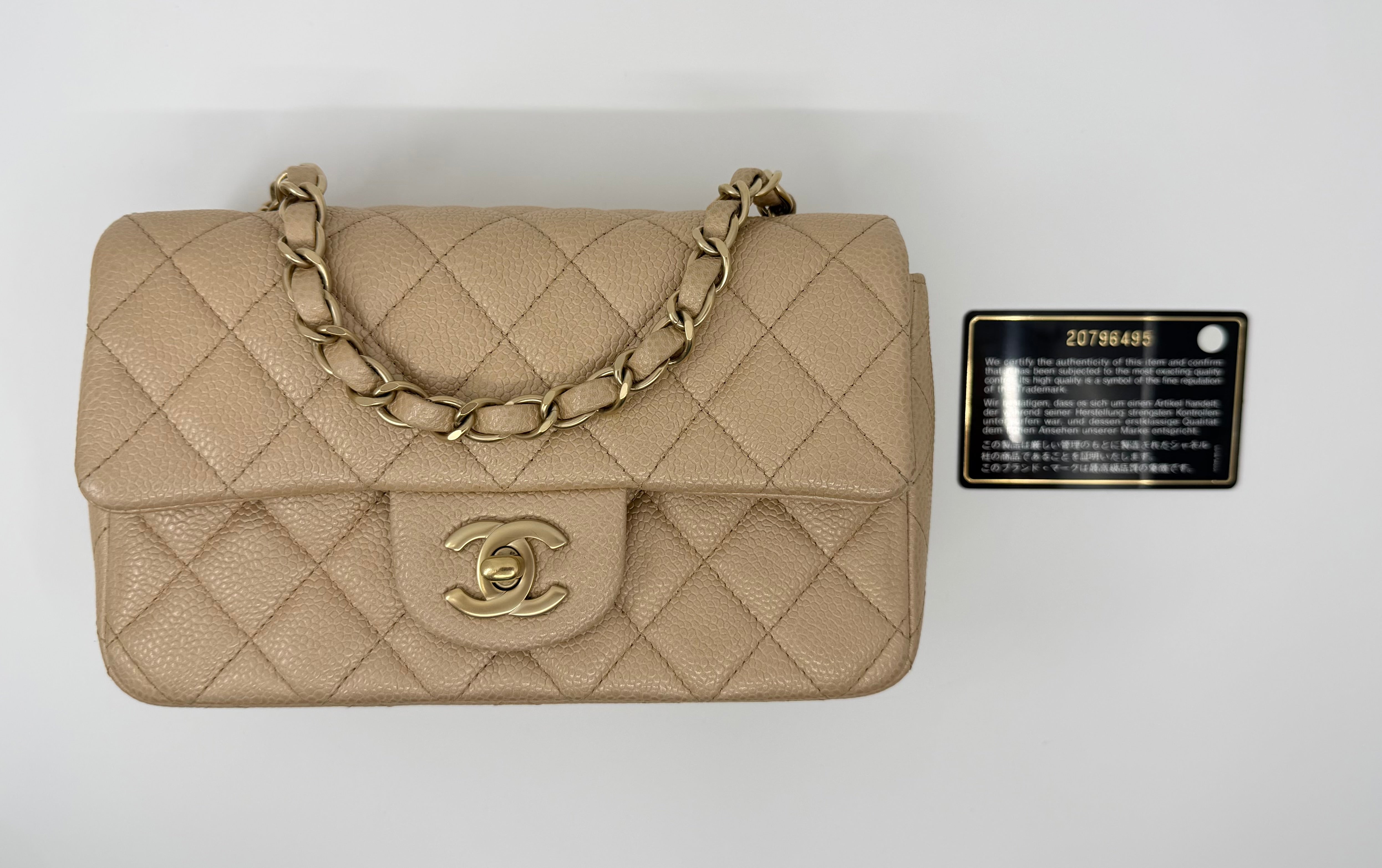 Chanel classic flap bag - mini rectangle