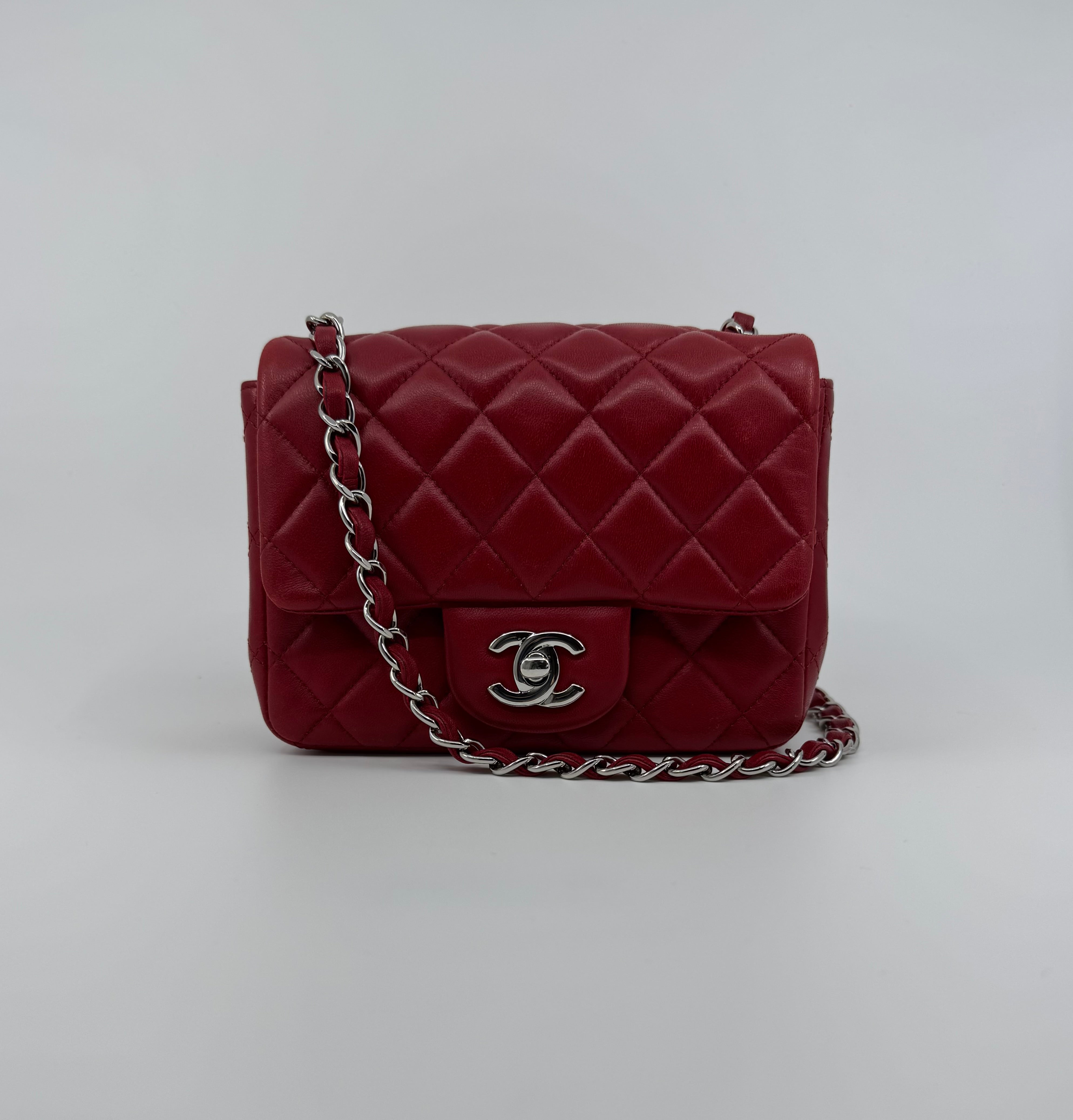 Chanel classic flap bag - mini square